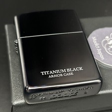 Zippo Armor Case Titanio Nero