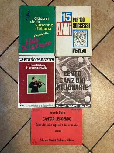 Libretti spartiti musica - 5,