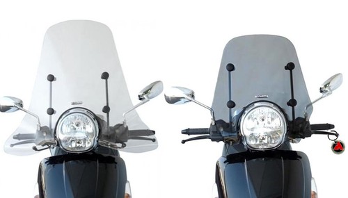 Windshield and smoke fairing - windshield,