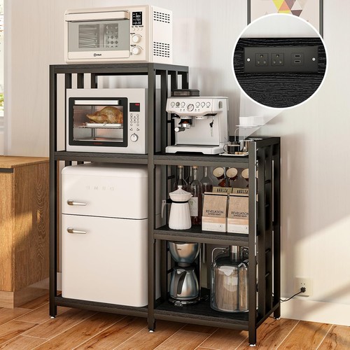 Mini frigo nero ripiani con - 6,