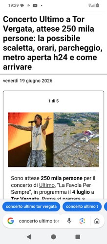 Vendo biglietti concerto - vendo,