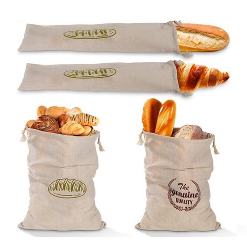 Sacchetto baguette eco - eco, lino