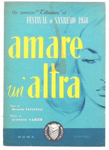 Spartito amare altra nilla - un'altra,