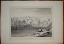 Stampa antica old print 1832