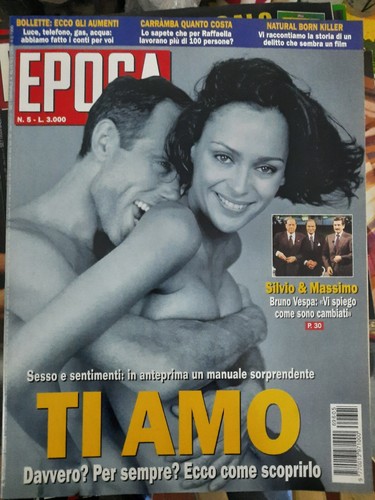 Epoca 1996 raffaella carrà - 1996,