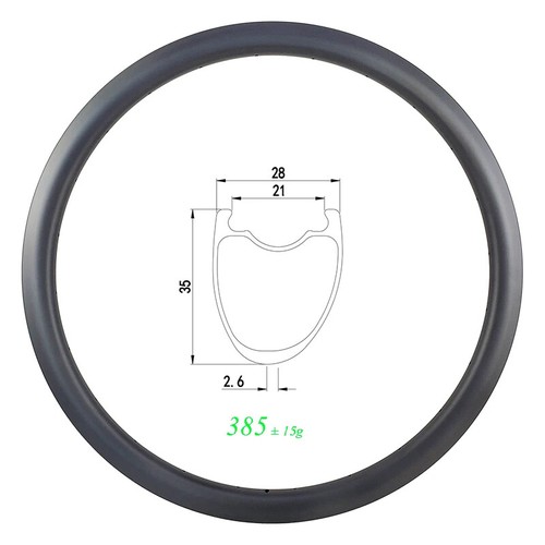 Cerchio carbonio bici - , da