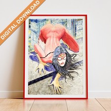 Poster Milo Manara "Spider