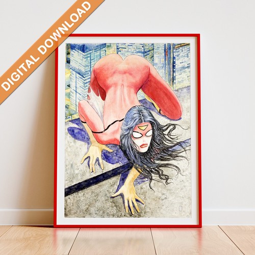Poster milo manara spider - milo, "spider