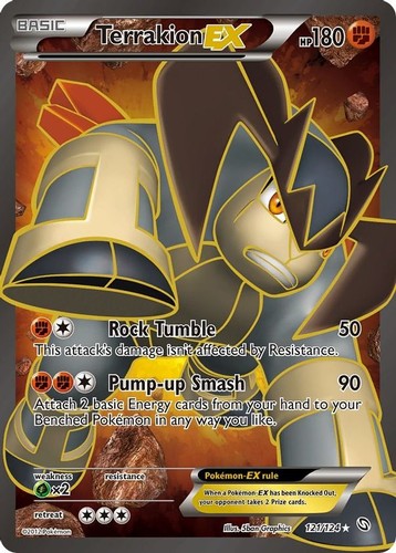 Terrakion 121 124 - -,