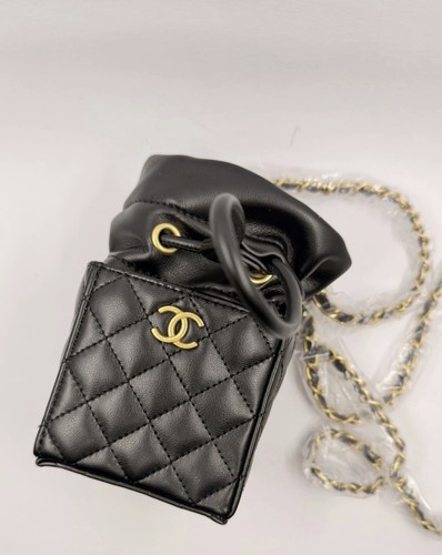 Chanel mini beauty pouch - chanel, nero