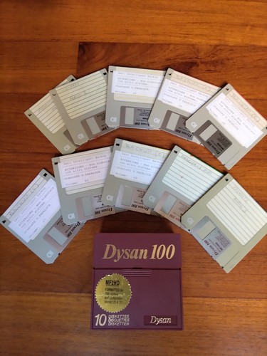 Lotto floppy disk box - 10,