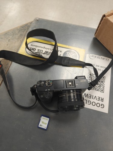 Sony alpha a6000 3mp - sony,