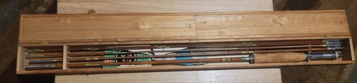 Canna pesca mosca vintage - da, a