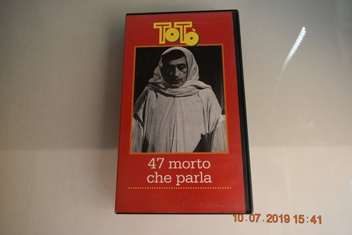 Vhs videocassetta totò - videocassetta, 47