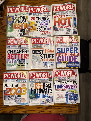 World magazine lot 9 - pc,