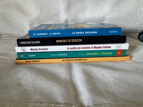 Lotto libri scacchi la - lotto, 5