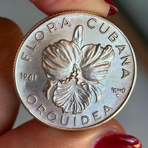 America pesos 1981 orchidea - america,