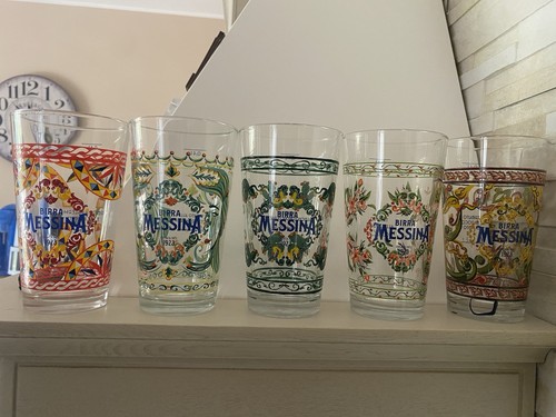 Bicchieri birra messina - birra,