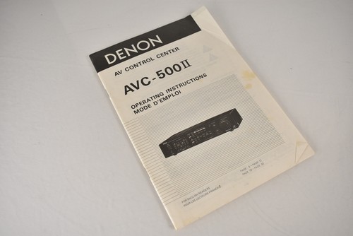 Manuale utente originale denon - manuale,