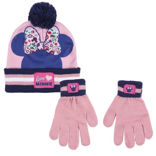 Set berretto con pon - pon, e
