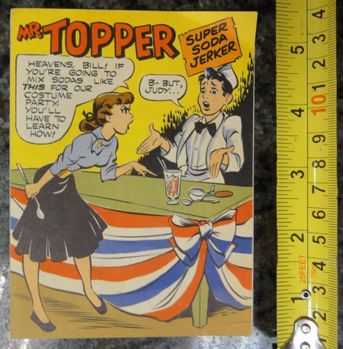Vintage advertisment comic - vintage,
