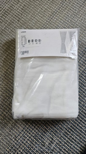 Coppia tende lenda bianche - tende,