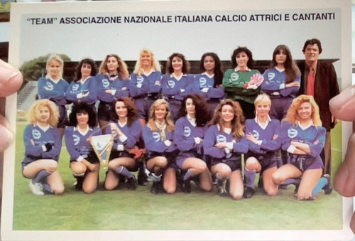 Cartolina calcio associazione - cartolina,