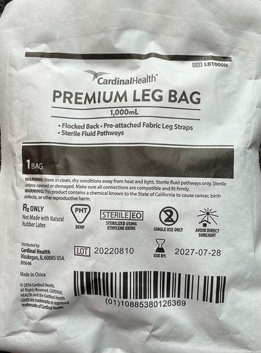 Lb1000h premium leg bag - leg,