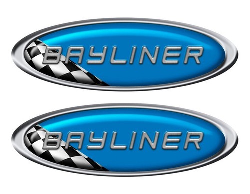 Two bayliner vinyl racing - two,