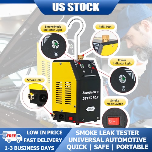Universal smoke leak detection - leak,