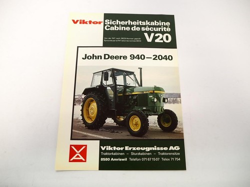 Brochure originale viktor - viktor, v20