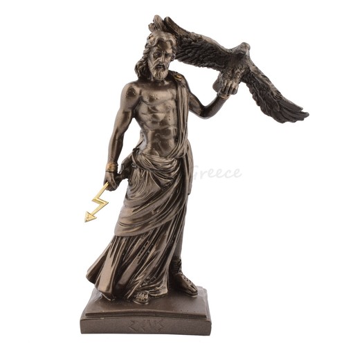 Statua antico dio - greco, zeus