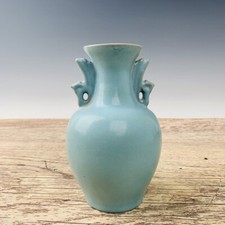 Vaso smaltato blu cielo - , 6,6"