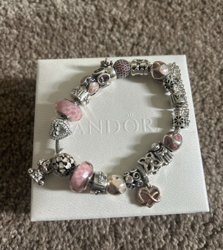 Bracciale pandora con charm - pandora,