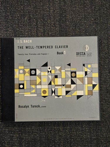 Rosalyn tureck bach - bach, the