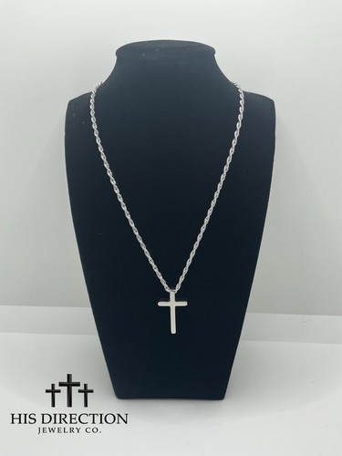 Collana catena croce - , corda