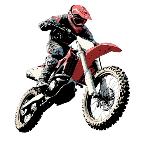 Adesivi dirt bike - adesivi,