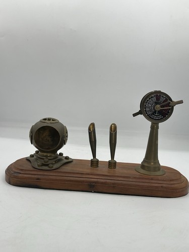 Vintage portapenne elmetto - vintage,
