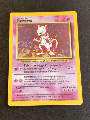 Pokemon tcg mewtwo holo - tcg,
