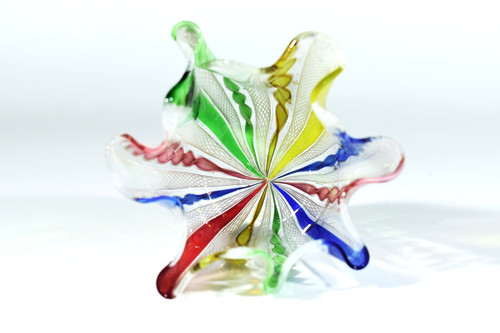 Murano fazzoletto vaso - murano,
