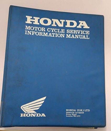 Honda vf750 custom manuale - vf750,