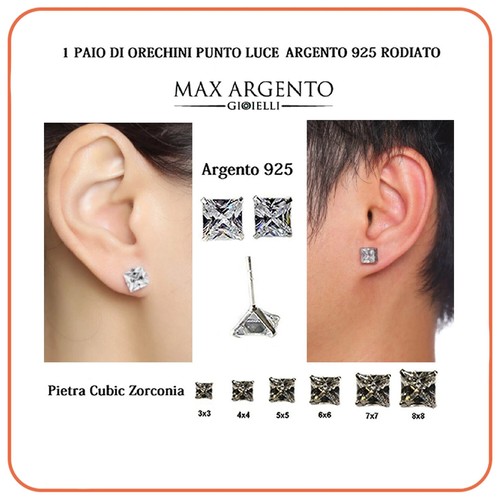 Orecchini brillantino punto - brillantino,