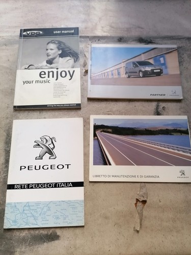 Peugeot partner libretto libro - peugeot,