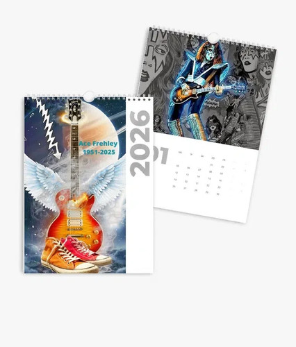 Ace frehley memorial kalender - ace,