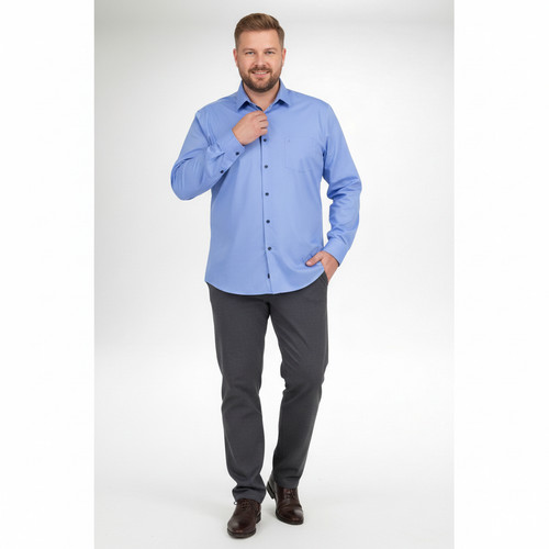 Camicia uomo manica lunga
