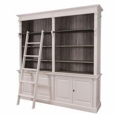 Libreria biblioteca legno - biblioteca,