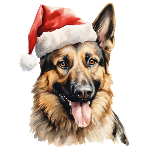 Adesivi auto cane pastore - cane,