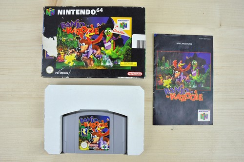 N64 banjo kazooie - n64,