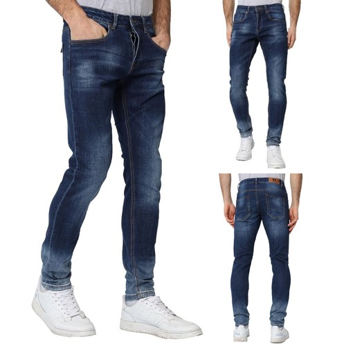 Jeans uomo slim - fit, blu