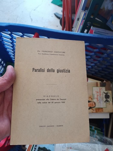 Paralisi della giustizia
